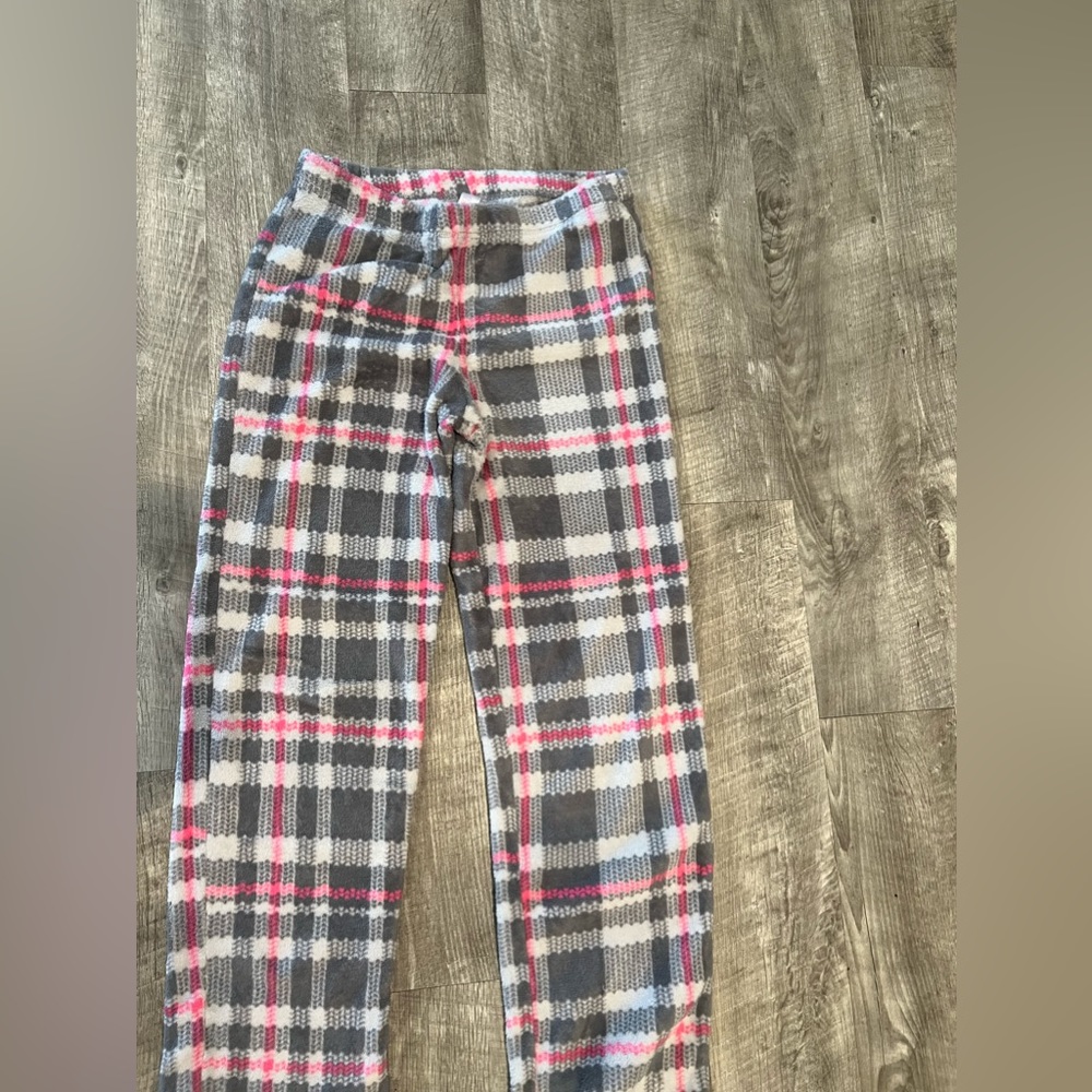 Fuzzy pajama pants
